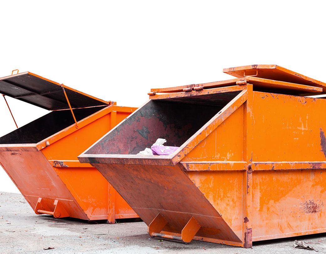 Some of our skips for hire