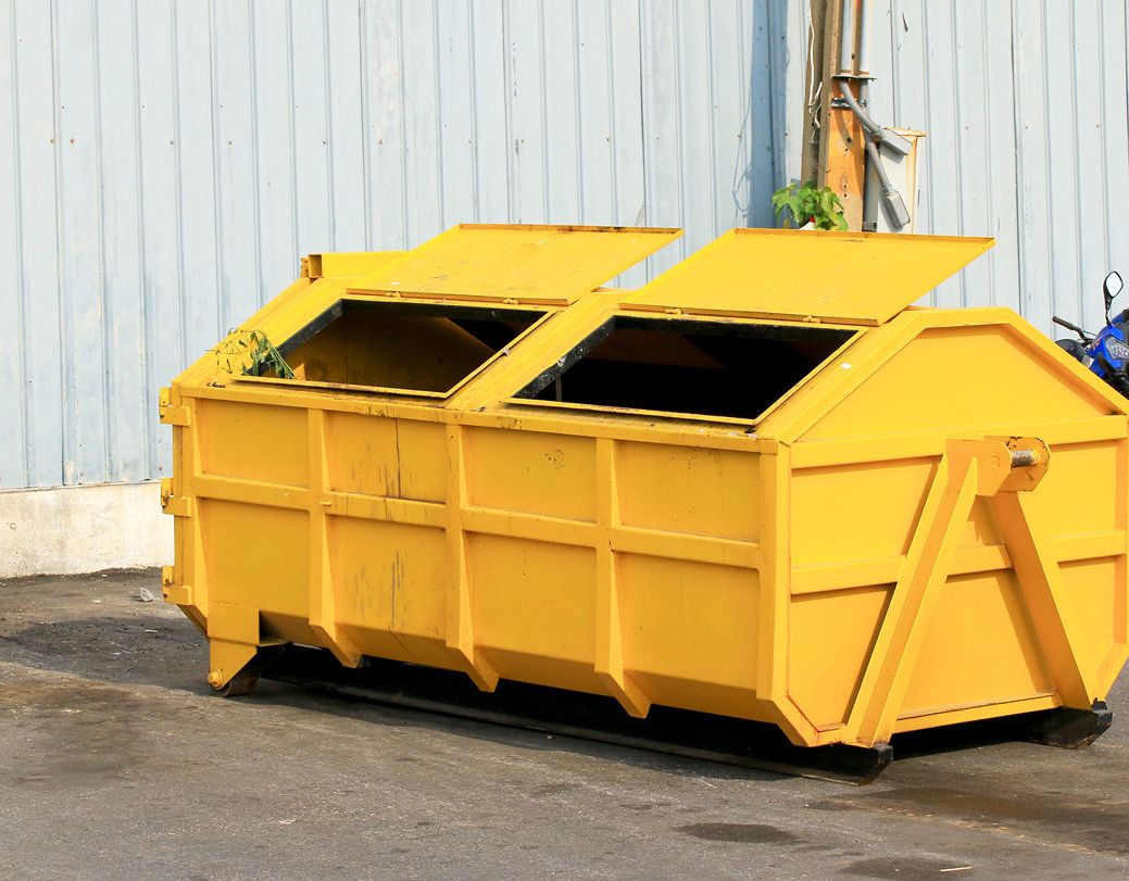 One of our manage range of different skips available for hire
