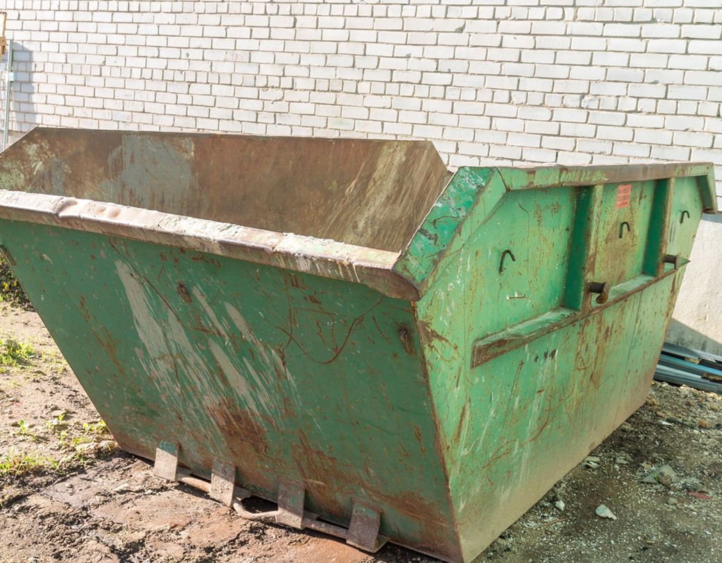 One of our skips available for hire